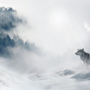 Wolves,In,The,Middle,Of,The,Snowstorm