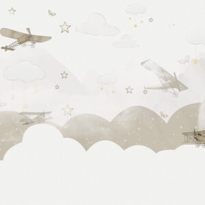 Wallpaper,Design,For,Kids,Rooms,,,Wall,Mural,Design.