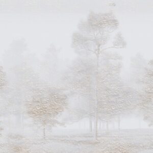Abstract,Hand,Drawn,Nostalgic,Forest,Landscape,Art,Wallpaper.