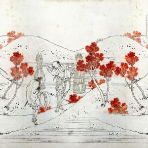 hokusai-katsushika-porters-carry-a-palanquin